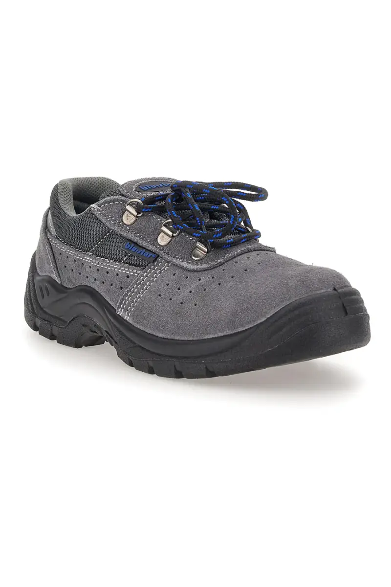 Scarpe antinfortunistiche grigie in pelle Blue star 60 [GRIGIO] miniatura 2
