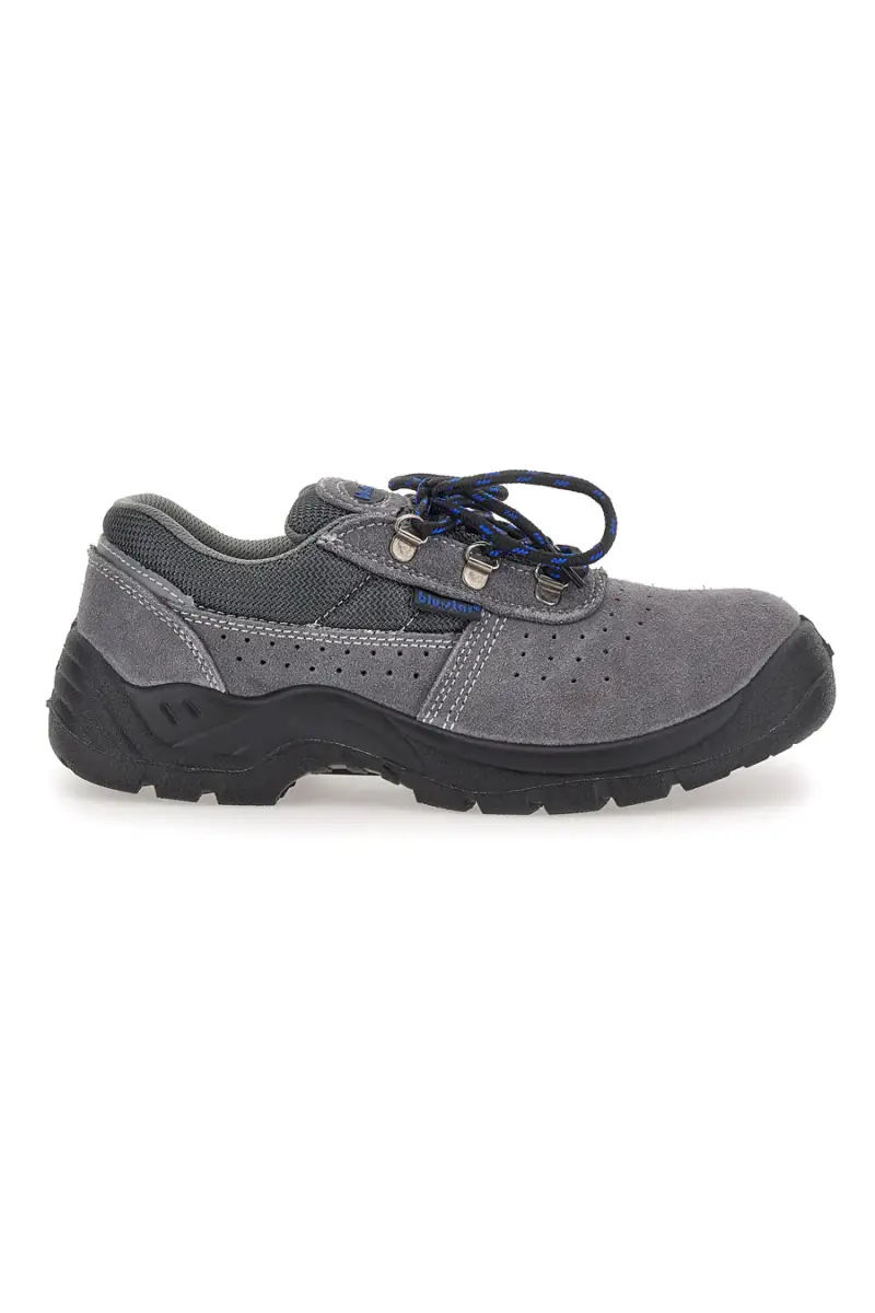 Scarpe antinfortunistiche grigie in pelle Blue star 60 [GRIGIO]