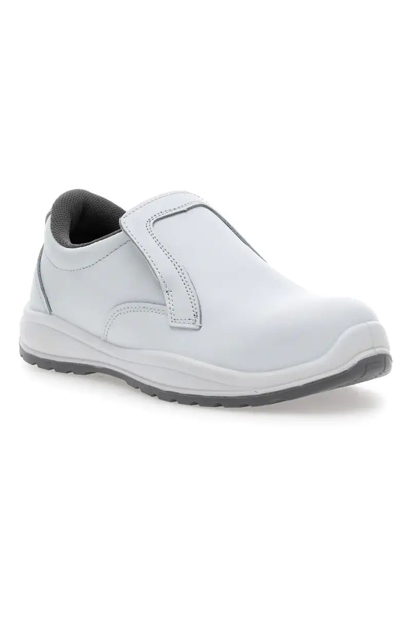 Scarpe antinfortunistiche bianche S2 SR in pelle Blu energy BS100 [BIANCO] miniatura 2