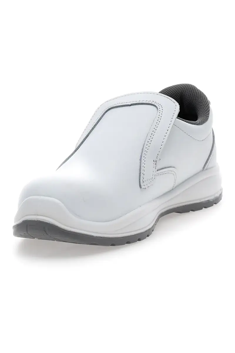 Scarpe antinfortunistiche bianche S2 SR in pelle Blu energy BS100 [BIANCO] miniatura 4