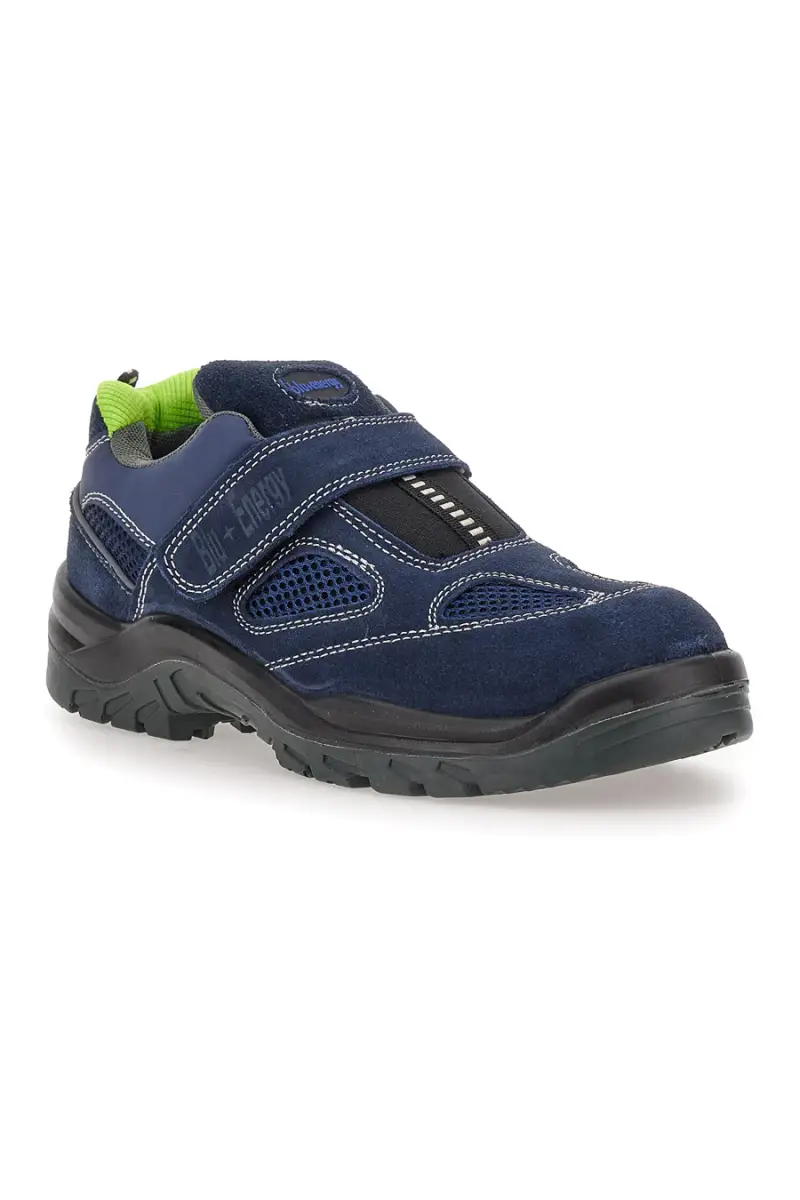 Scarpe antinfortunistiche blu S1P SR in pelle Blu energy BS120 [BLUE] miniatura 2
