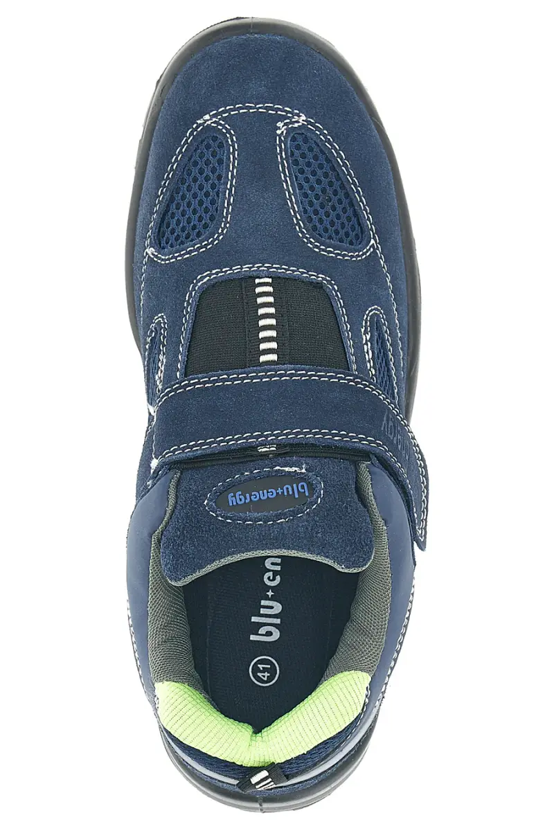 Scarpe antinfortunistiche blu S1P SR in pelle Blu energy BS120 [BLUE] miniatura 3