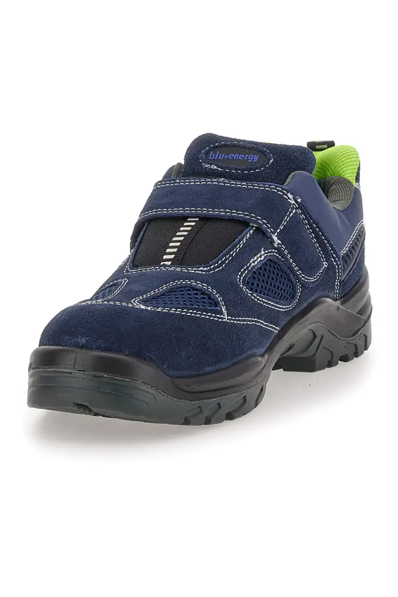 Scarpe antinfortunistiche blu S1P SR in pelle Blu energy BS120 [BLUE] miniatura 4