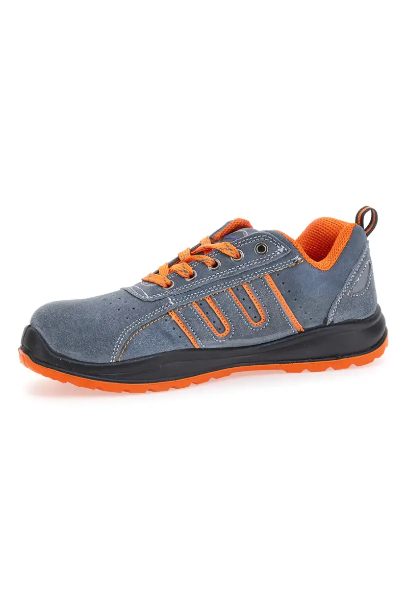 Scarpe antinfortunistiche grigie S1P traspiranti antiscivolo Blue Energy BS 80 [GRIGIO miniatura 4