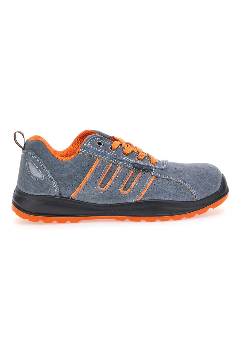 Scarpe antinfortunistiche grigie S1P traspiranti antiscivolo Blue Energy BS 80 [GRIGIO