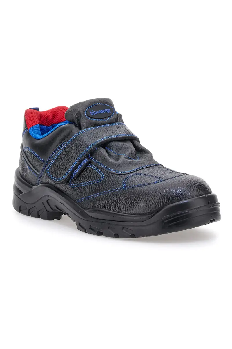 Scarpe antinfortunistiche nere Blu Energy BS 110 S3 SR [NERO] miniatura 2