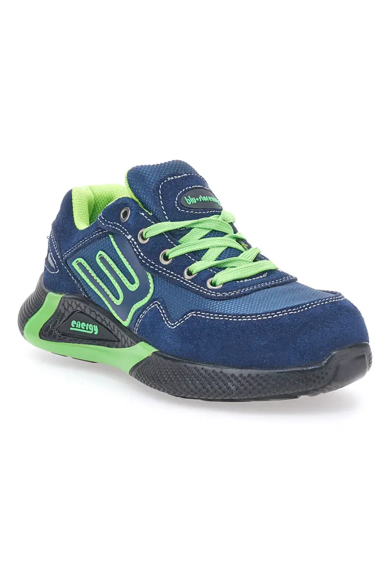 Antinfortunistiche blu verde in pelle Blue Star BS180 S1PS SR [OTTANIO miniatura 2