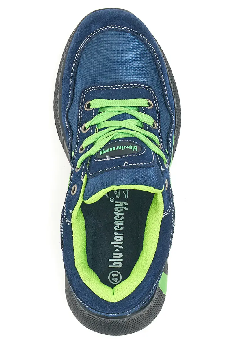 Antinfortunistiche blu verde in pelle Blue Star BS180 S1PS SR [OTTANIO miniatura 3