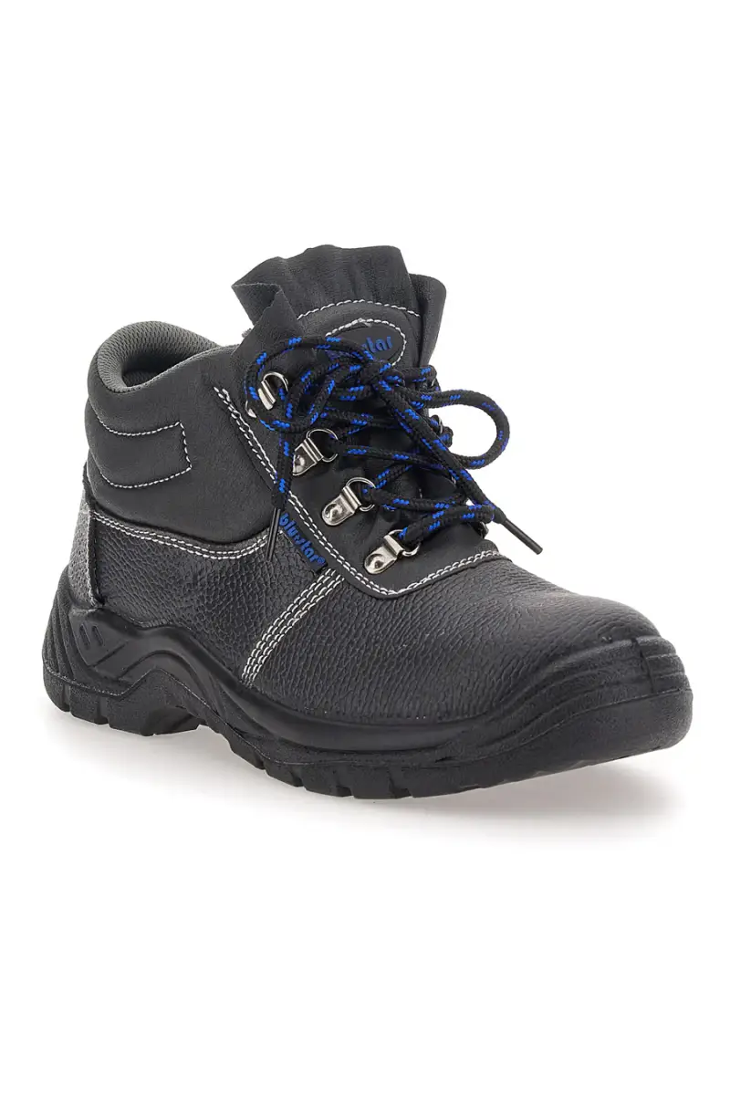 Scarpe antinfortunistiche nere in pelle Blue star 10 S3 SR [NERO] miniatura 2