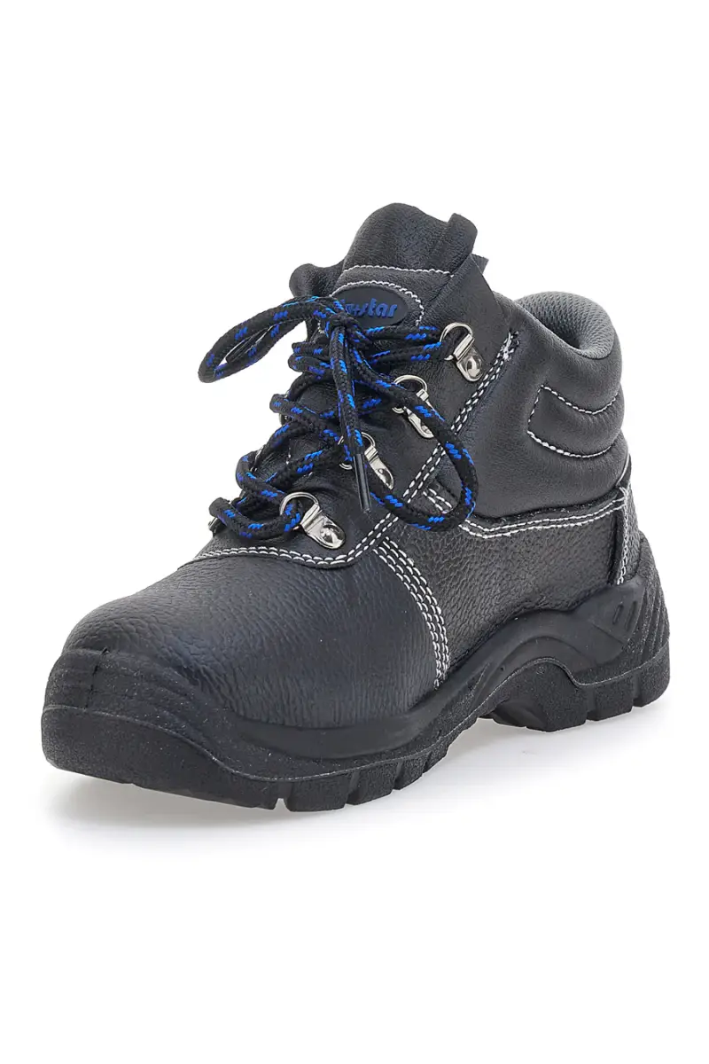 Scarpe antinfortunistiche nere in pelle Blue star Bs 10 [NERO] miniatura 3