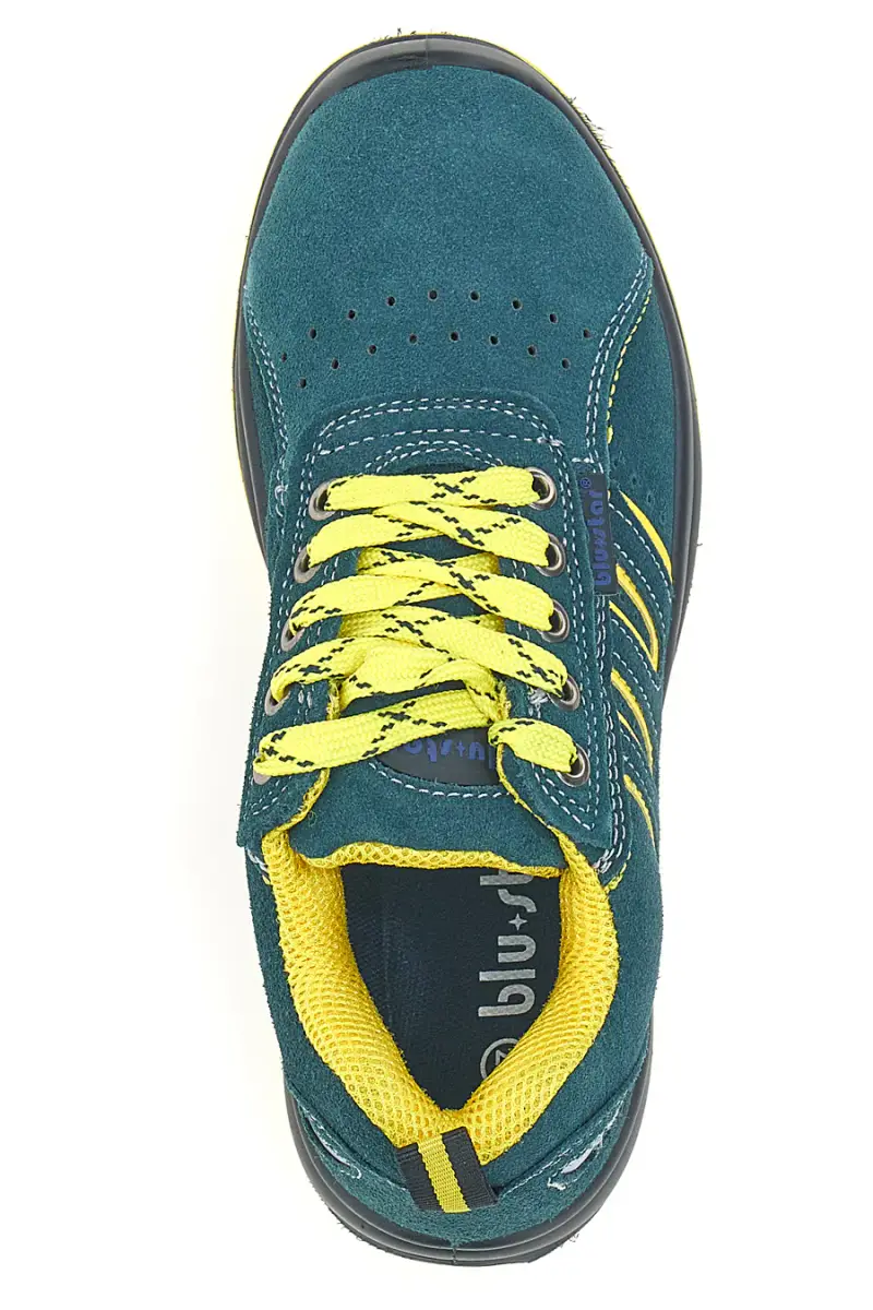 Sneakers antinfortunistiche blu S1P SR Blue star BS80 [BLU miniatura 3