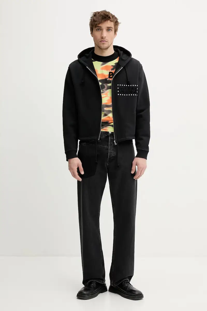 BLUEMARBLE Jeans Nero 3636337 miniatura 2