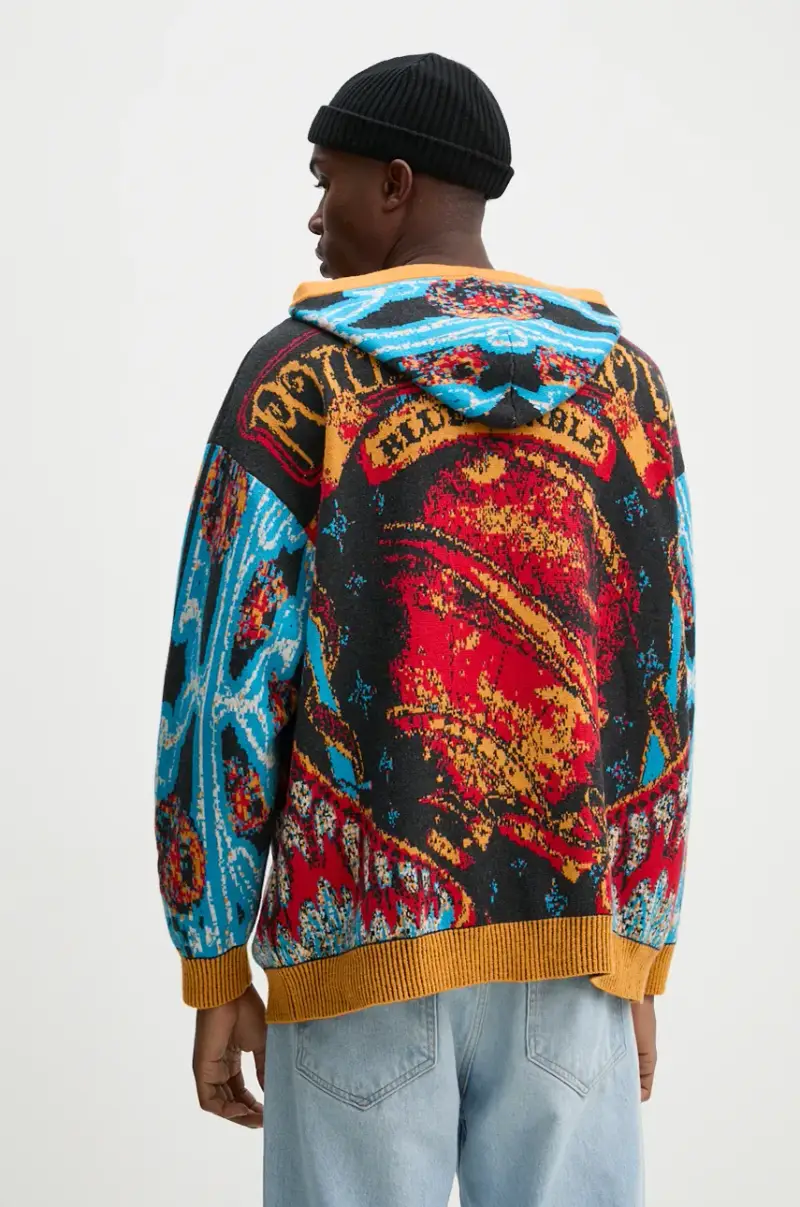 maglione in misto lana HO10.KN18B24 Multicolore miniatura 3