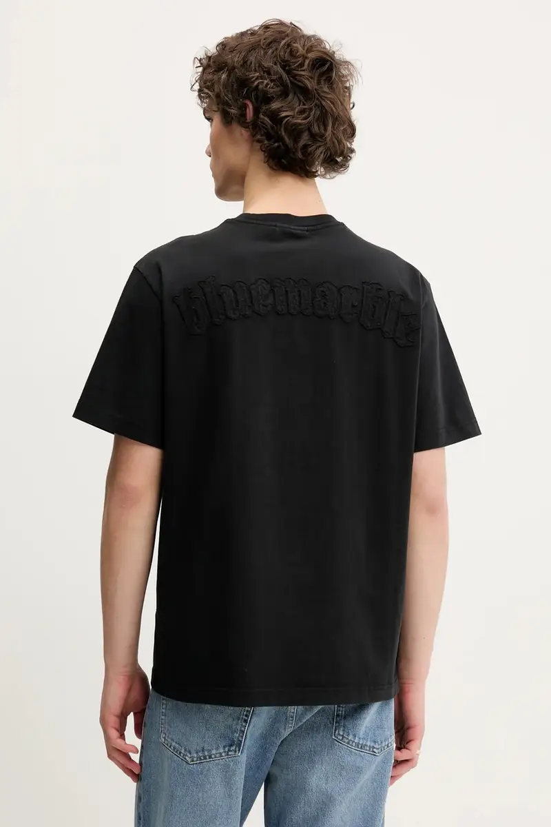 BLUEMARBLE T-shirt Uomo Nero 3335882 miniatura 3