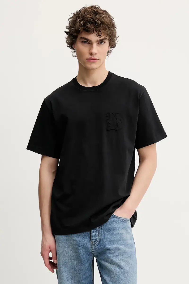 BLUEMARBLE T-shirt Uomo Nero 3335882 miniatura 4