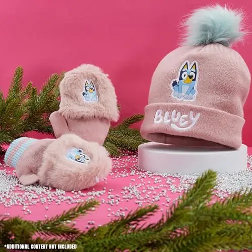 Bluey Accessori Invernali Bambina, Accogliente Caldo Set miniatura 2