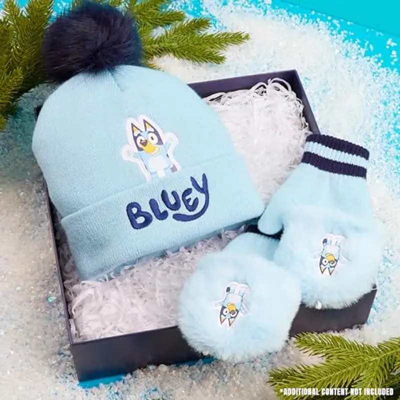 Bluey Accessori Invernali Bambina, Accogliente Caldo Set miniatura 2