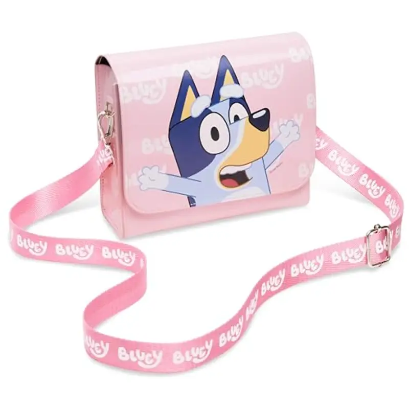 BlueY Borsetta Bambina, Carina Borsa Tracolla Bambina con Tracolla Regolabile Viaggio Spesa Moda, Regali per Ragazze (2D, 18x16x7cm)
