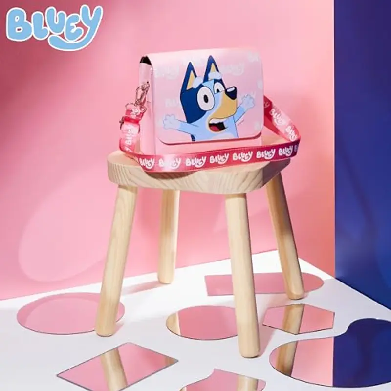 BlueY Borsetta Bambina, Carina Borsa Tracolla Bambina con Tracolla Regolabile Viaggio Spesa Moda, Regali per Ragazze (2D, 18x16x7cm) miniatura 2