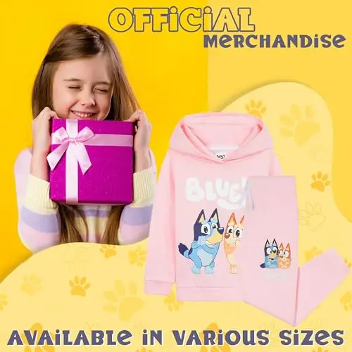 BlueY Tuta Set Bambina, Comoda Cotone Abbigliamento da Casa miniatura 2