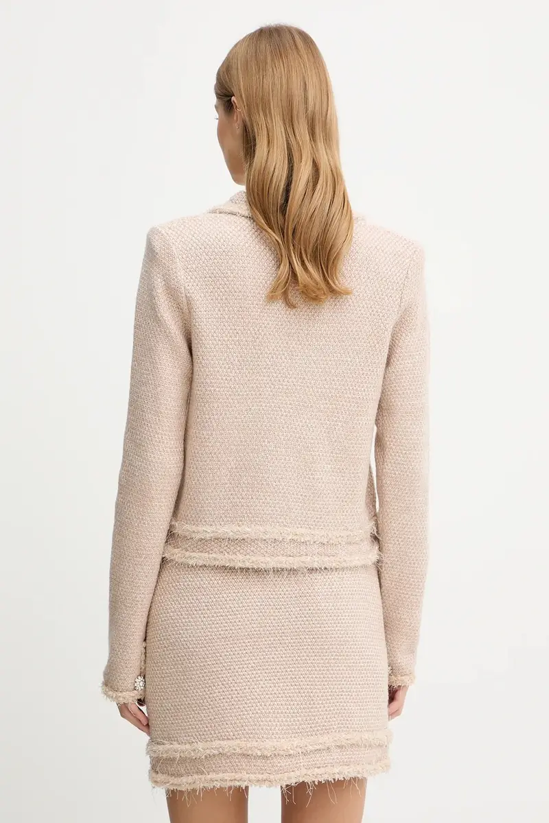 BLUGIRL BLUMARINE Cardigan Donna Beige 3574723 miniatura 3