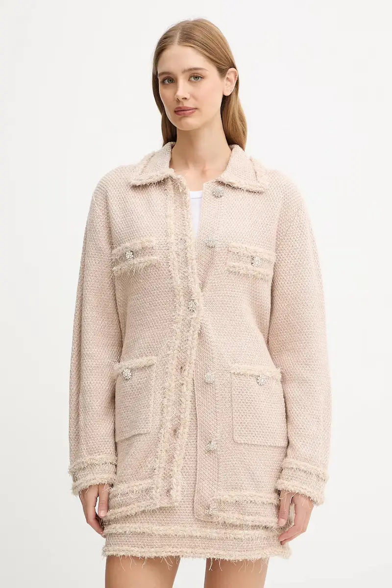 BLUGIRL BLUMARINE Cardigan Donna Beige 3574725
