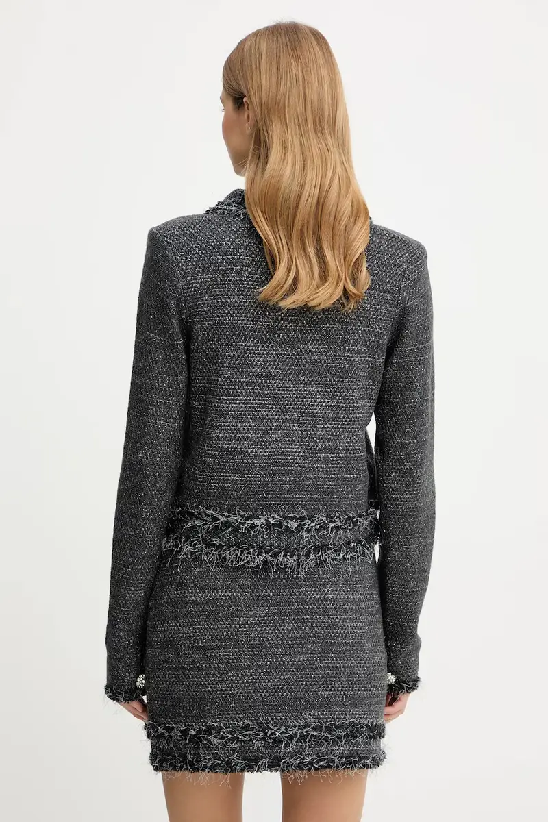 BLUGIRL BLUMARINE Cardigan Donna Nero 3648255 miniatura 3