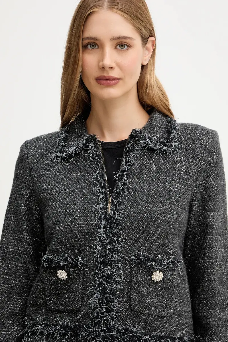 BLUGIRL BLUMARINE Cardigan Donna Nero 3648255 miniatura 4