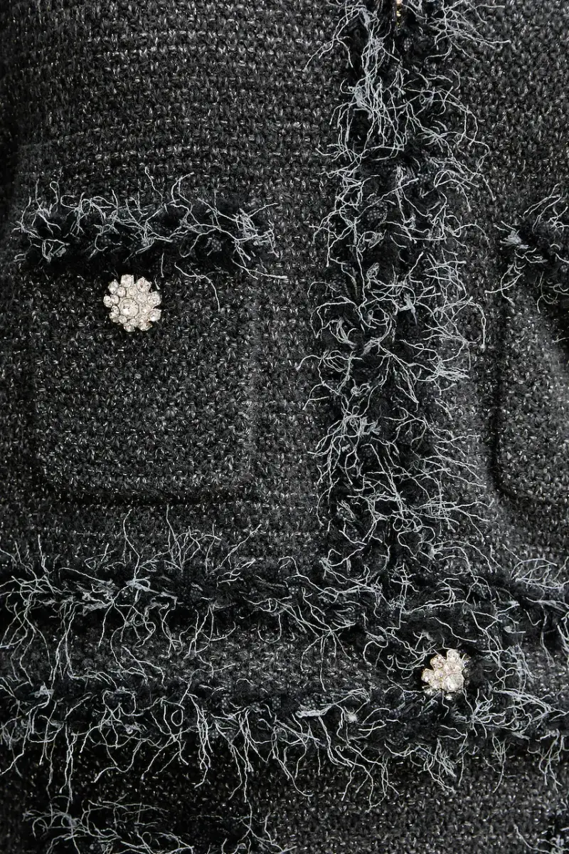 BLUGIRL BLUMARINE Cardigan Donna Nero 3648255 miniatura 5