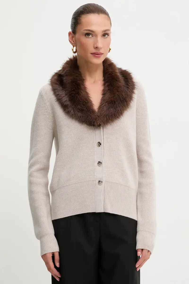 BLUGIRL BLUMARINE Cardigan Donna Beige 3574813