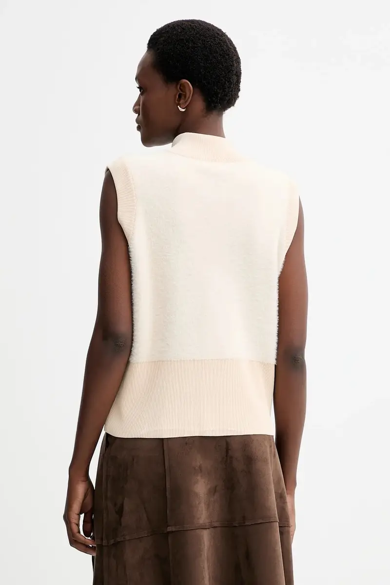 BLUGIRL BLUMARINE Gilet Donna Beige 3765694 miniatura 3