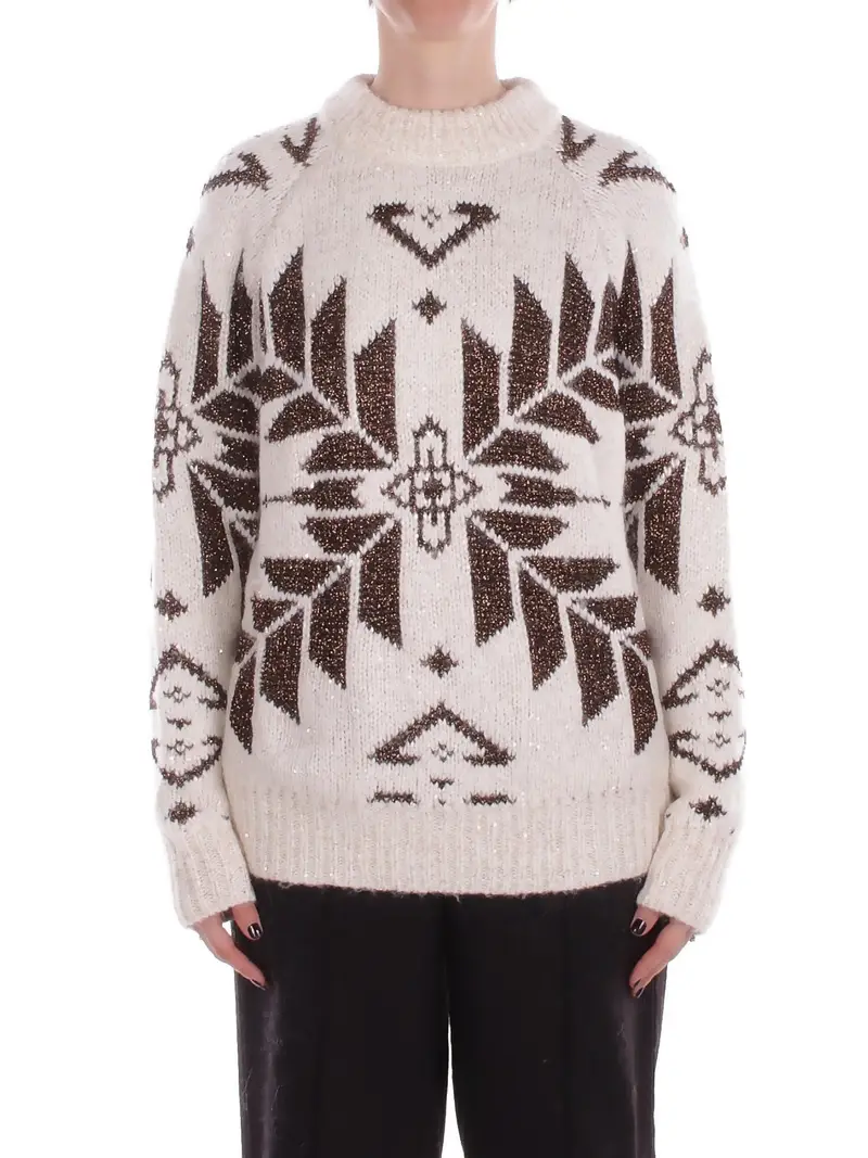 Maglia Donna BLUGIRL BLUMARINE Butter Maglia jacquard lanalurex