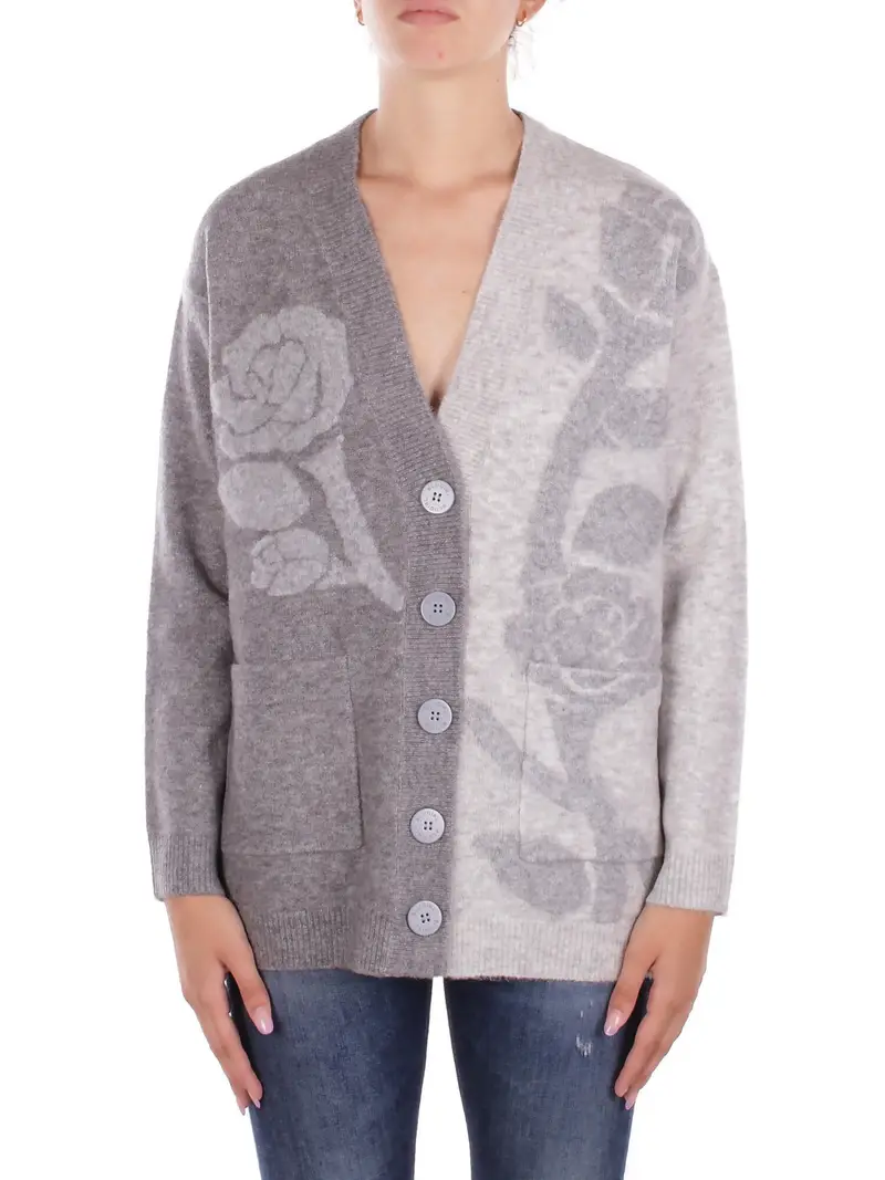 BLUGIRL BLUMARINE Cardigan Donna Grigio 2954181