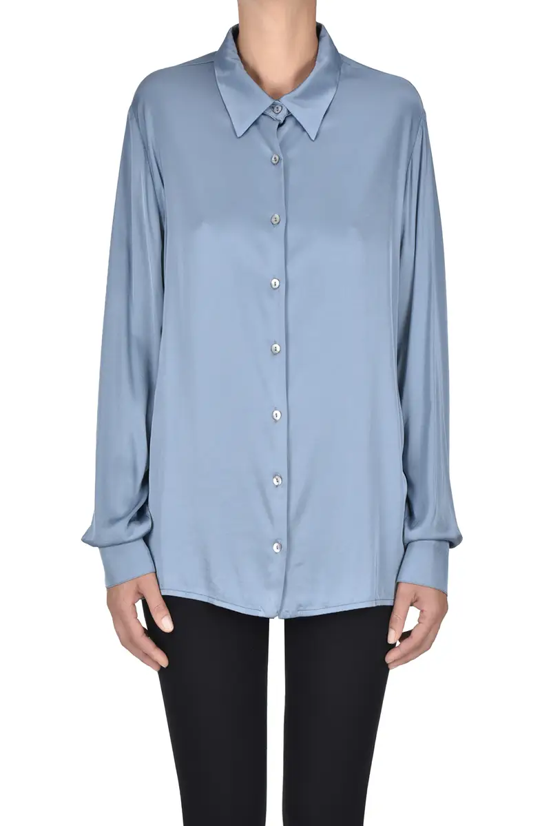 Camicia in satin Carta da Zucchero