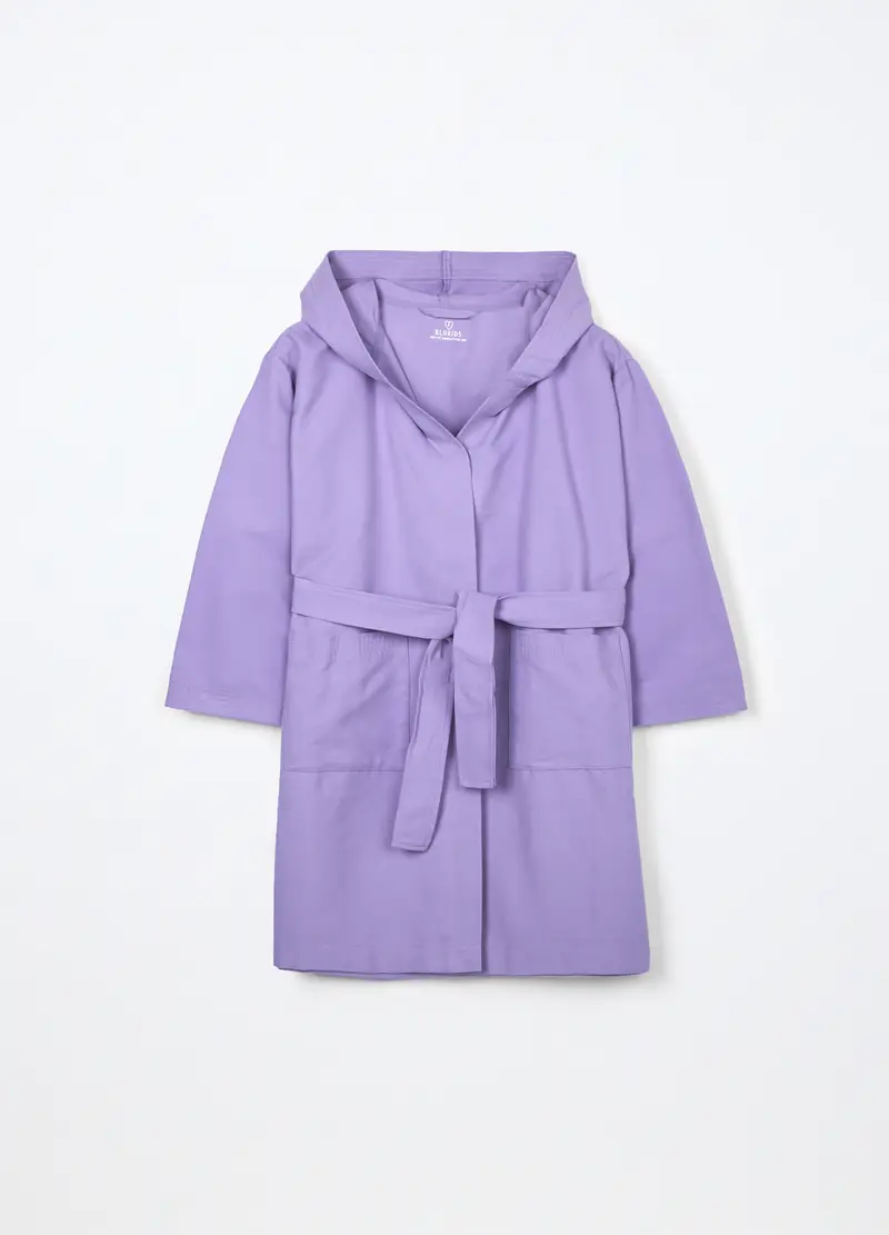 Accappatoio In Microfibra Ragazza, Bambina, Viola lavanda