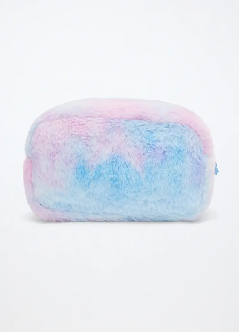 Astuccio In Eco Fur Multicolor, Bambina, Azzurro chiaro, .U miniatura 2