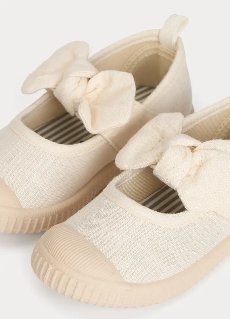 Blukids Ballerine Bambina Bianco 4269568 miniatura 2