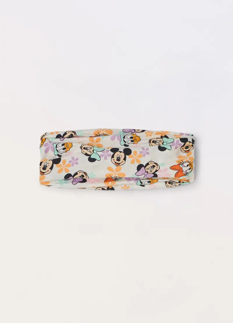 Bandana In Popeline Di Puro Cotone Neonata, Bambina, Bianco, U