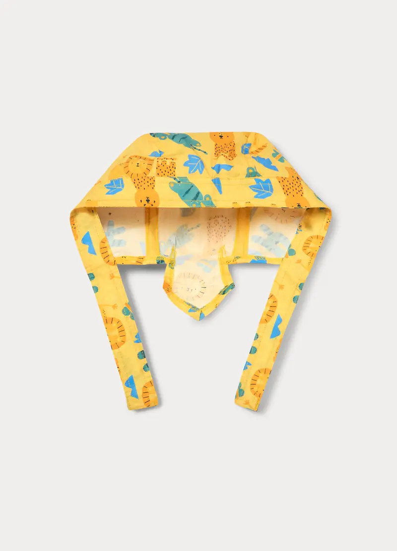 Bandana In Puro Cotone, Bambino, Giallo limone, U