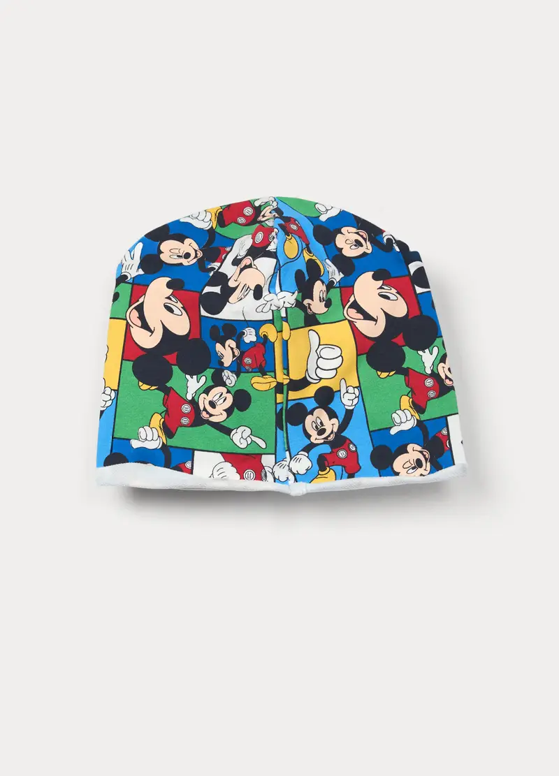 Berretto Disney In French Terry Di Cotone Stretch Neonato, Bianco miniatura 2