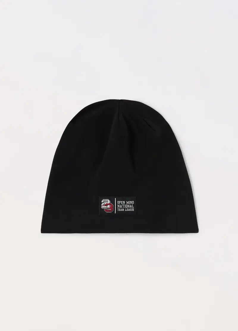 Blukids, Berretto In Cotone Stretch, Bambino, Blu scuro, Taglia: 50-52