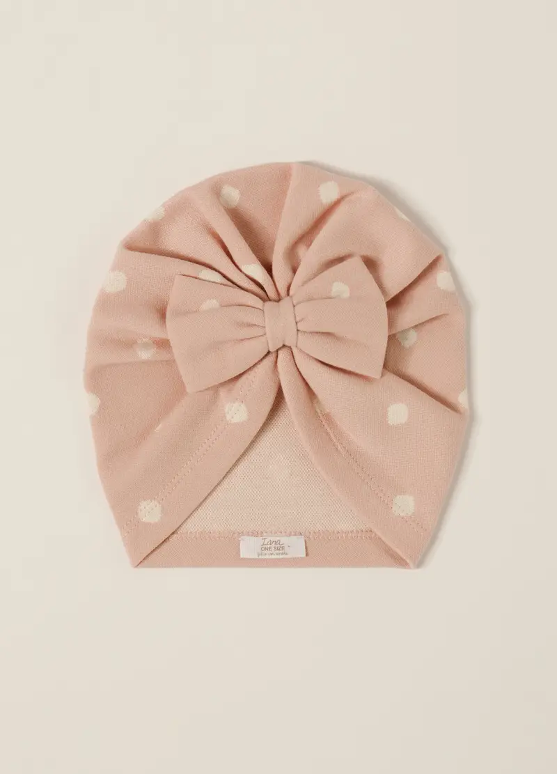 Berretto Misto Viscosa Iana Neonata, Rosa polveroso, .U