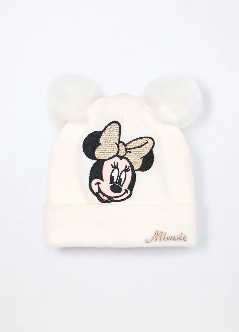 Berretto Tricot Neonata, Bianco panna