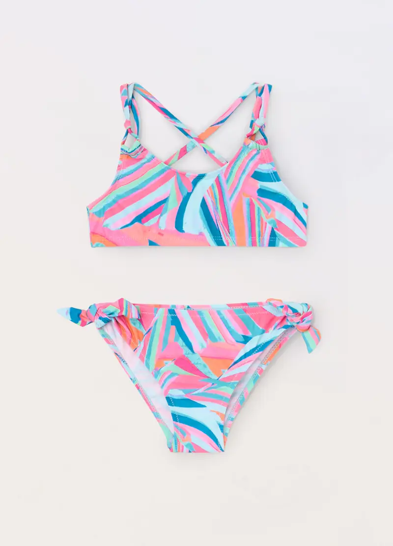Blukids, Bikini Con Stampa Bambina, Unisex, Azzurro chiaro, Taglia: 3-4