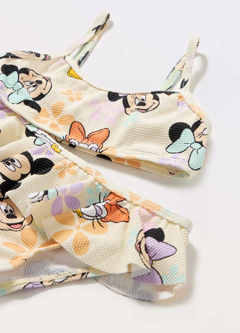 Bikini Costume Bambina, Unisex, Bianco avorio miniatura 2