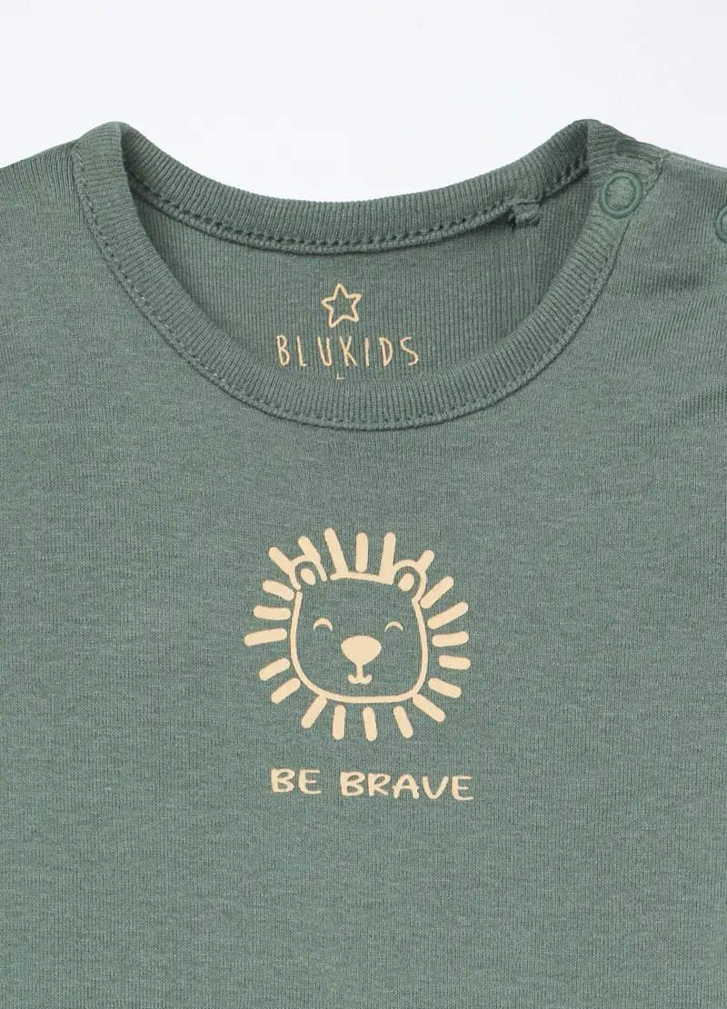 Blukids Body Neonato Verde 1094505 miniatura 2