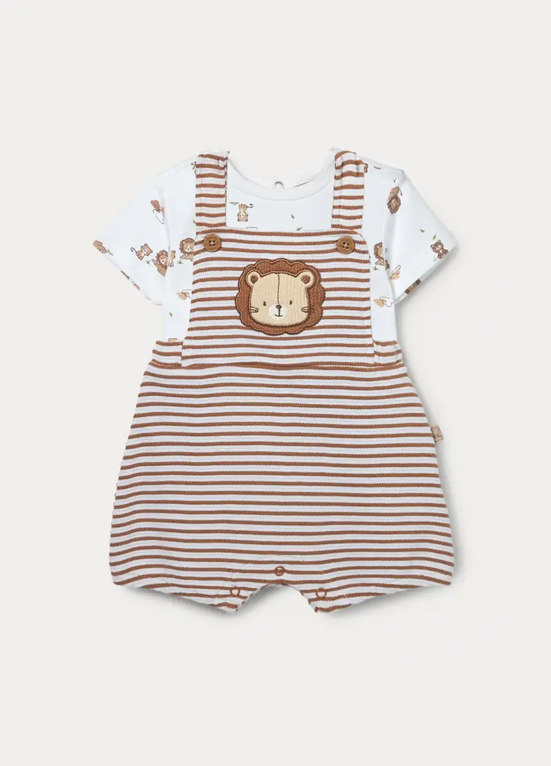 Blukids Salopette Neonato Bianco 4221297