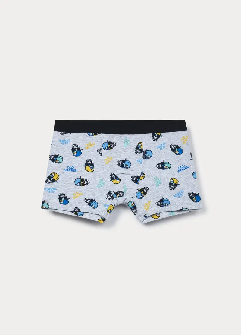Blukids Boxer Ragazzo Grigio 4221459