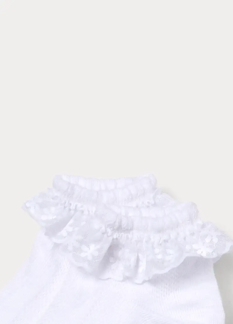 Blukids Calze Bambina Bianco 4350226 miniatura 3