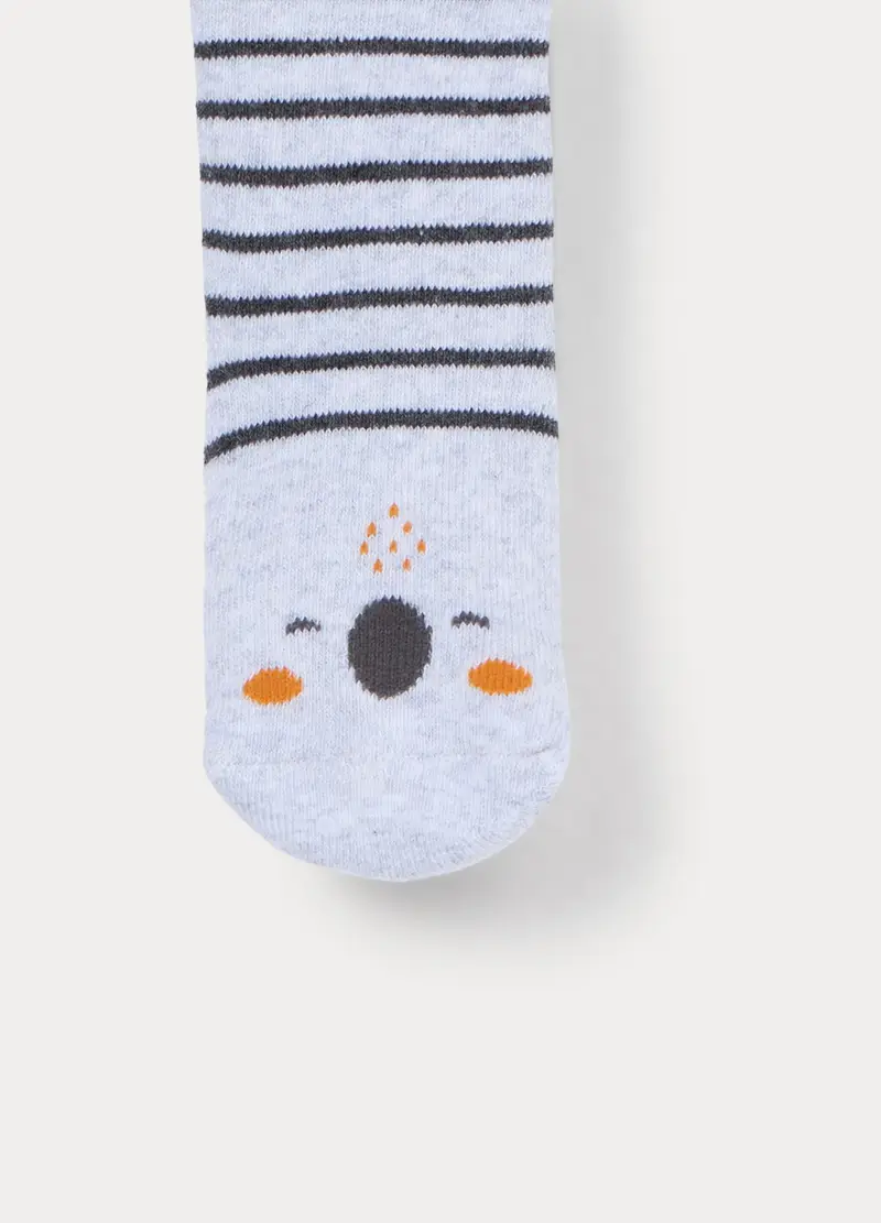 Blukids Calze Neonato Grigio 4223608 miniatura 3